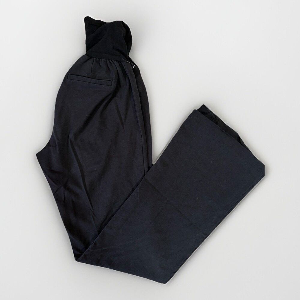 Motherhood Maternity Dress Pants Black Slacks Stretchy Flare Openin Pants Size S